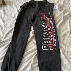 Northeastern University Champion Sweatpants